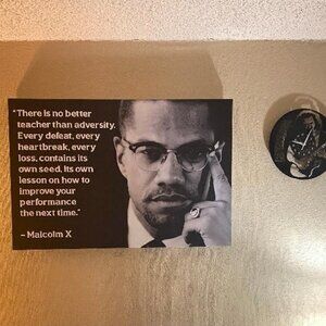 Malocm X Quotde wall art